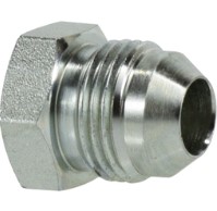 1/8" 37D JIC FLARE STEEL PLUG